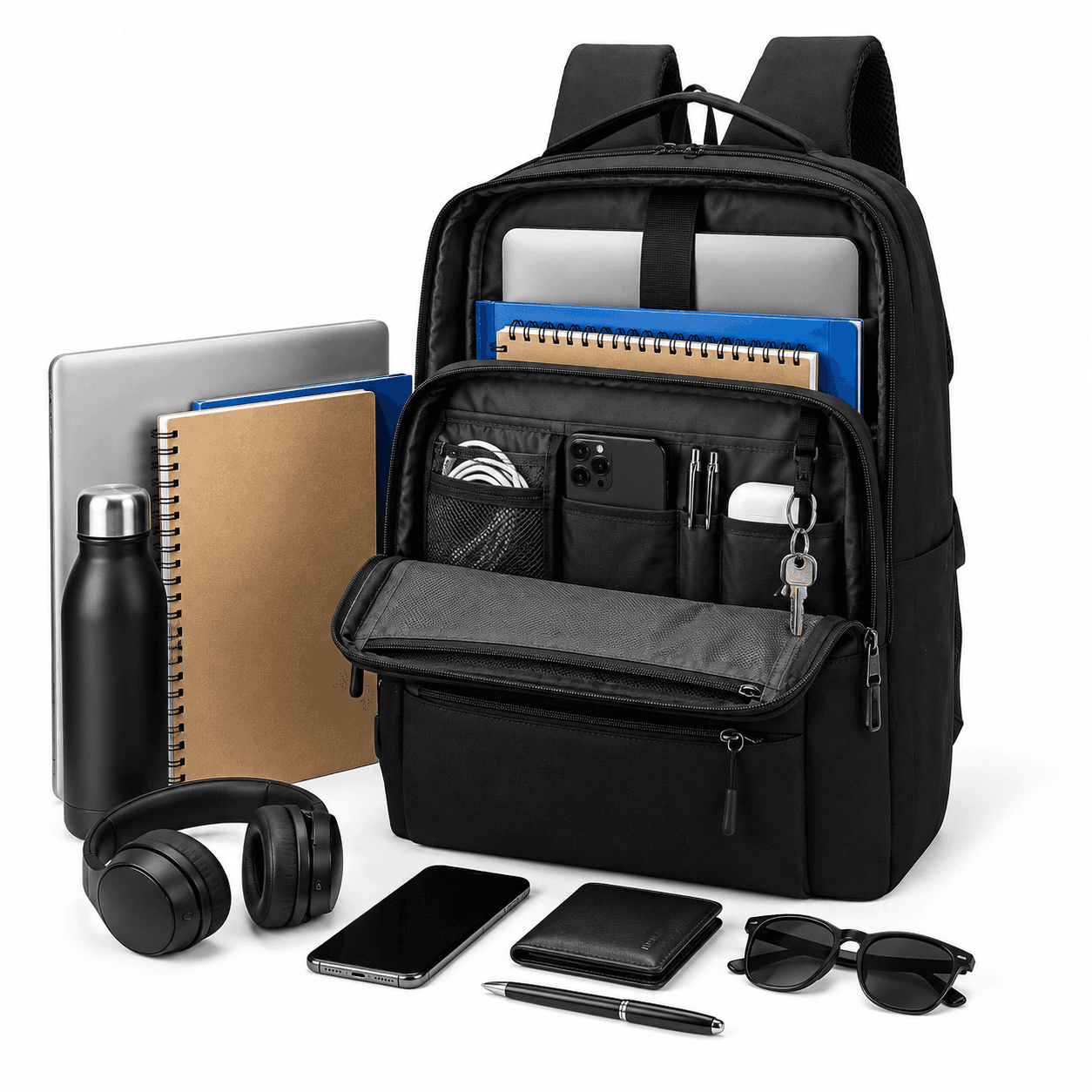 Mochila urbana negro - imagen 5 |MOCH31CABNEG|