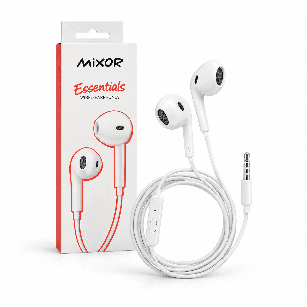Auriculares con Cable Mixor Emoción Ficha 3,5 mm con Micrófono