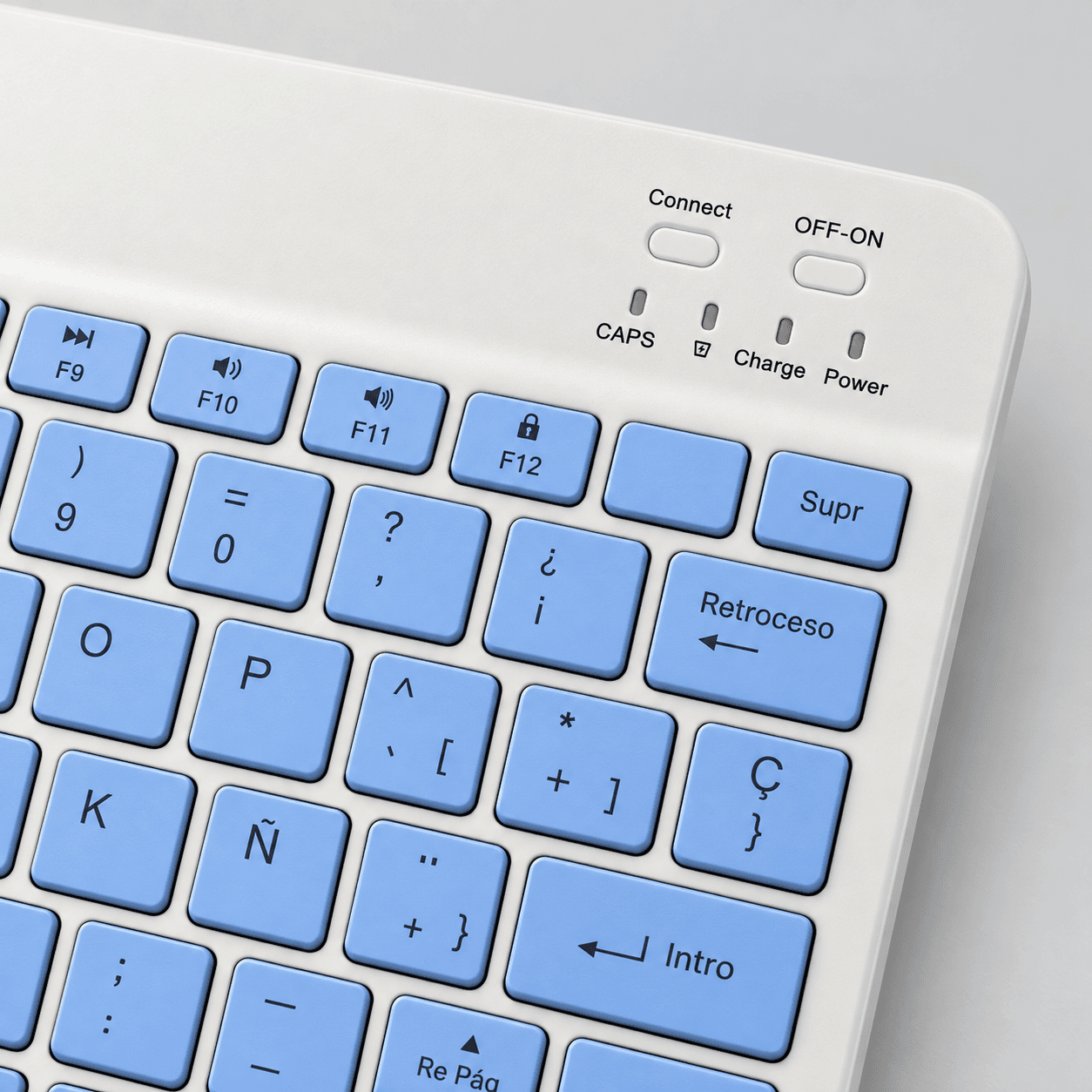 HANDOFF-2026-09-23|TECUFCEL|03|0a4fc10ad6ce|Teclado Bluetooth Ultrafino YEXA MODY-00DY Celeste de 78 Teclas