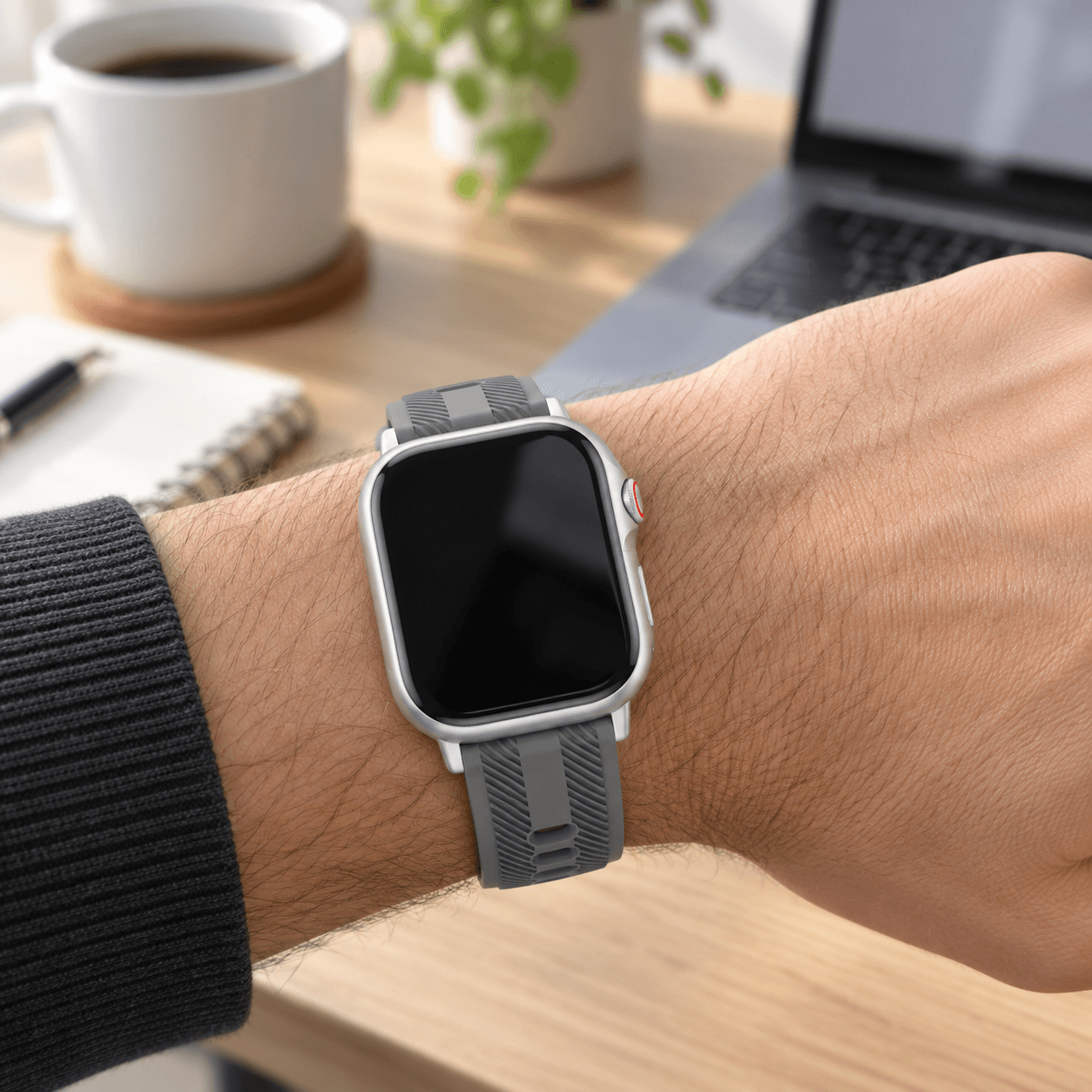 HANDOFF-2026-09-23|SWSU30PLA|02|d1a2eac2dadb|Smartwatch SU30 MODS-774 Plateado con Malla Gris