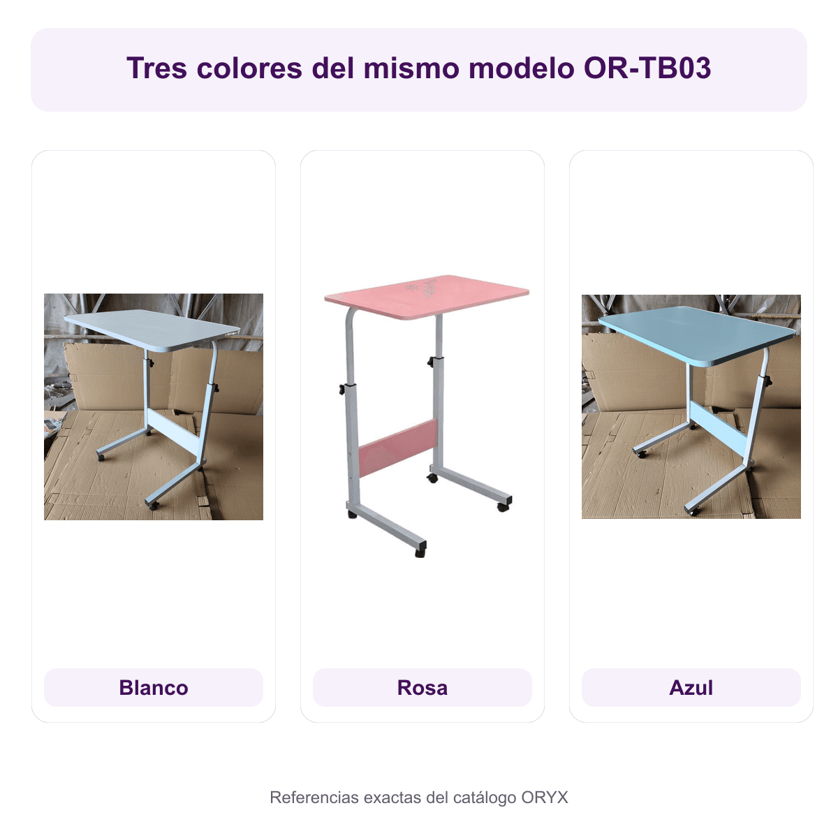 HANDOFF-2026-10-06||MESPLEGINF||VAR-0071||VAR-0072|05|32b66e573012|Mesa de Estudio Infantil ORYX OR-TB03 Regulable con Ruedas – 3 Colores