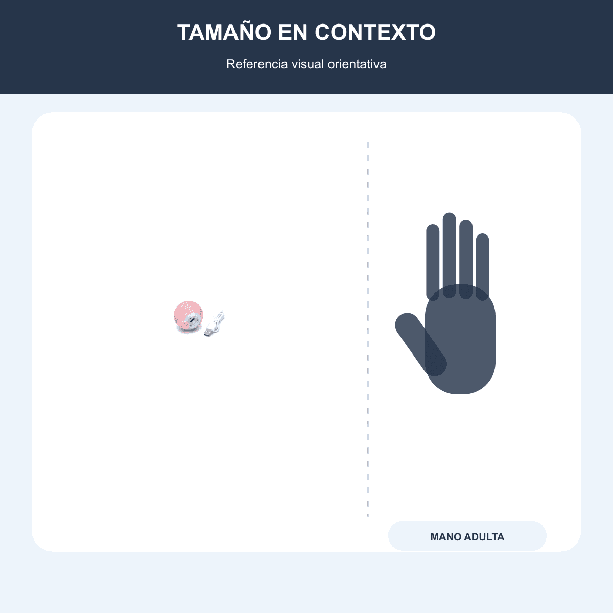 HANDOFF-48|DSH260125|04|8c559a884aba|Pelota Interactiva Recargable para Gatos con Movimiento - Rosa - Referencia visual de escala