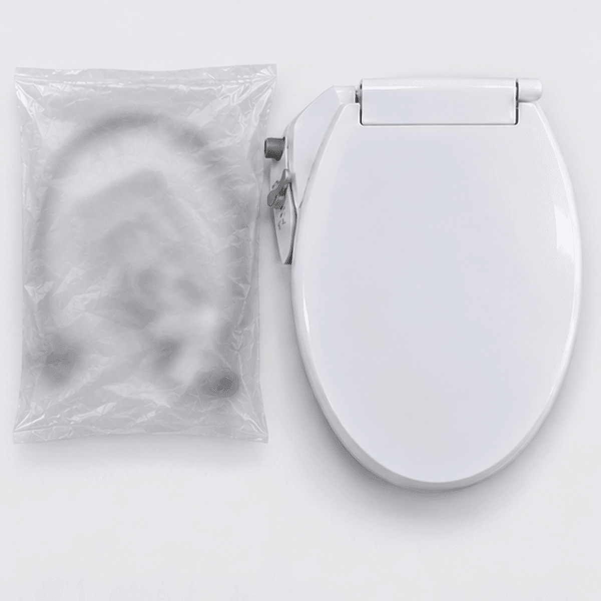 Asiento Bidet para Inodoro con Control Lateral - Única - Contenido incluido |DSH1200|
