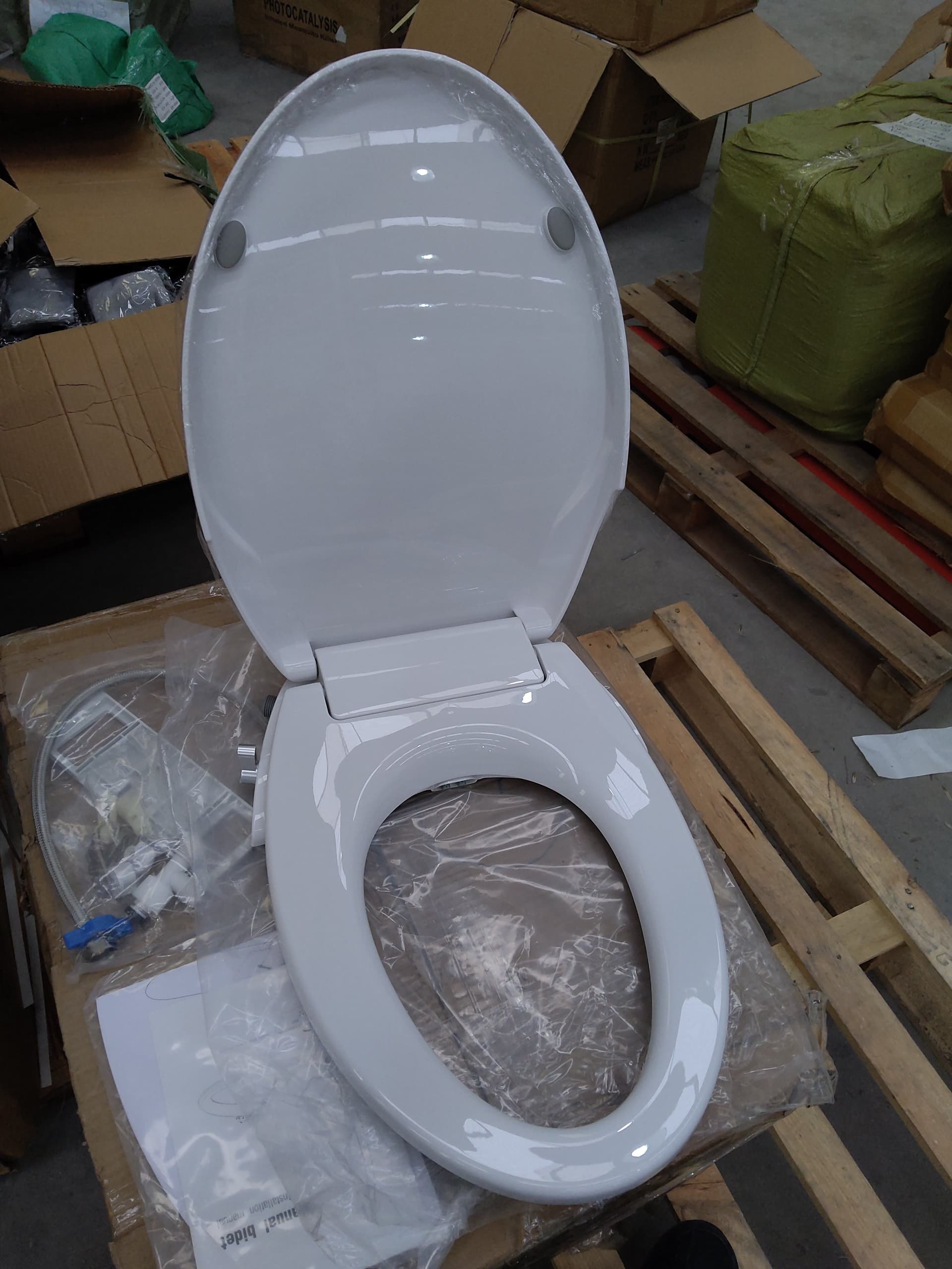 Foto real del asiento bidet DSH1200 antes de instalar |DSH1200|