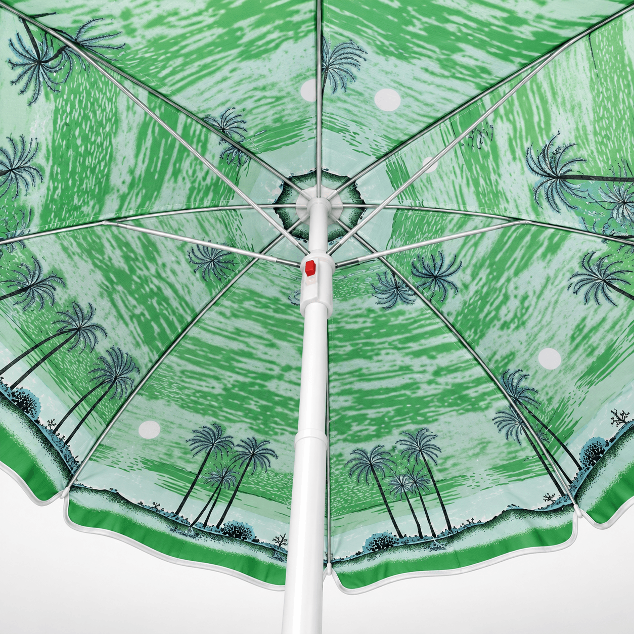 Sombrilla Playera Tropical Estampada 150 cm con Poste Desmontable - foto 03 [SOMBRILLA-KM7450-2026-09-25 591fd27854f1]