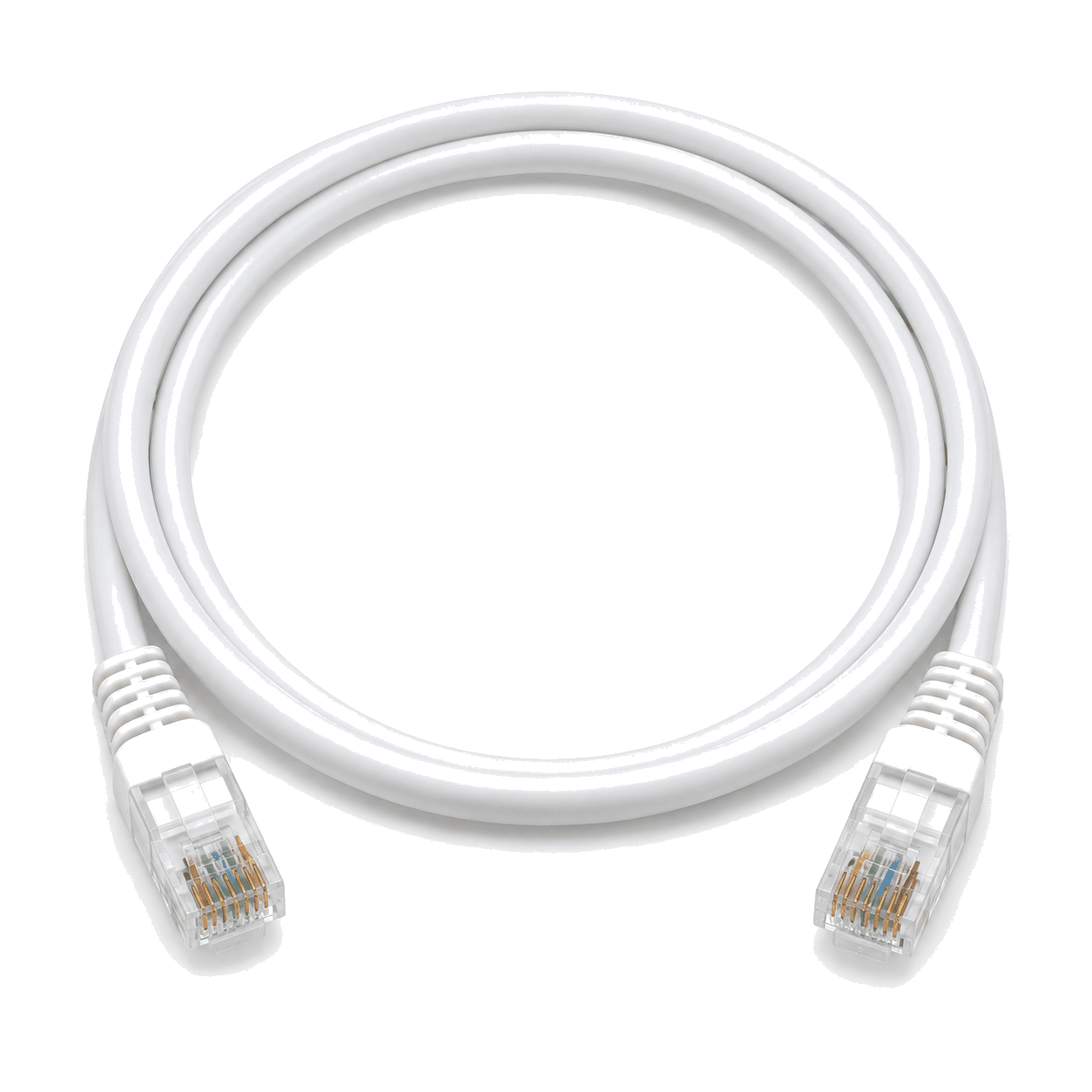 Cable de Red Nisuta NS-CUTP1C Cat5e RJ45 1 m Blanco