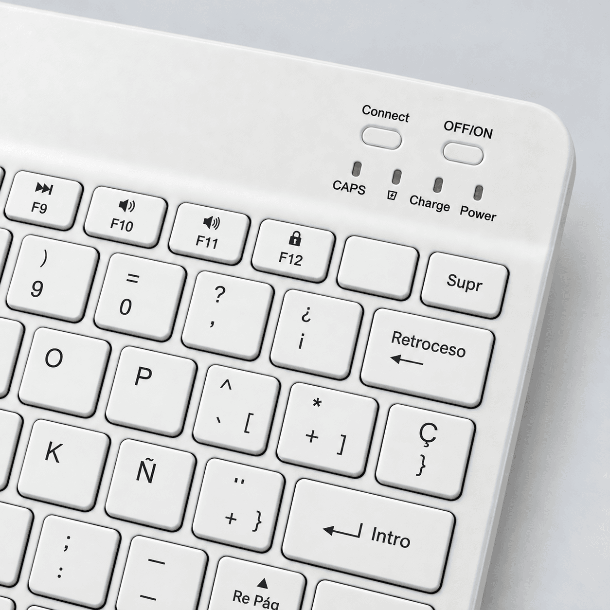 HANDOFF-2026-09-23|TECUFBLA|03|fb3bed3eaabd|Teclado Bluetooth Ultrafino YEXA MODY-00DY Blanco de 78 Teclas