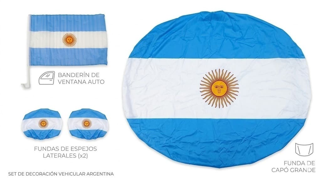 KIT DE ACCESORIOS DEL MUNDIAL PARA AUTO
