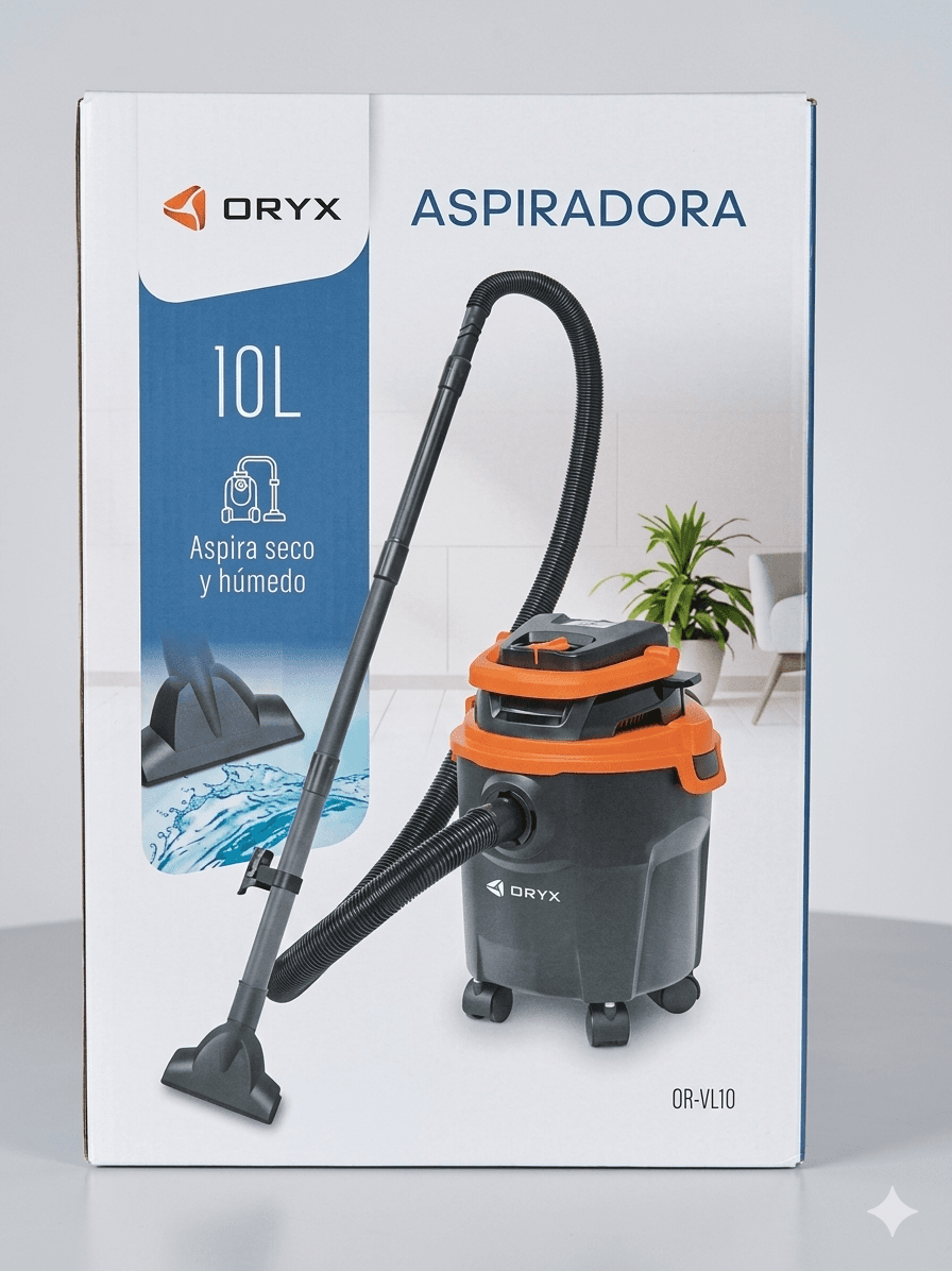 ASPIRADORA 10 LITROS ORYX