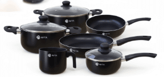 BATERIA DE COCINA 9 PIEZAS ORYX