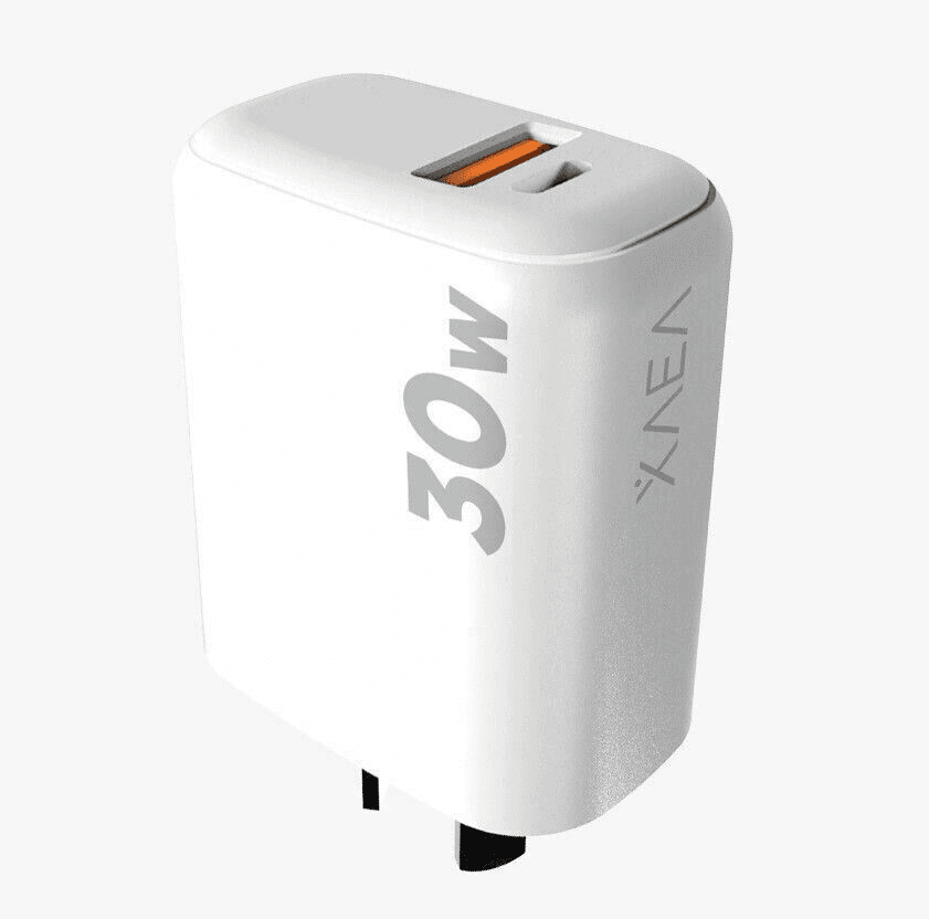 CABEZAL 220V ''INTENSIFY'' - 1USB 1TC - XAEA - BLANCO