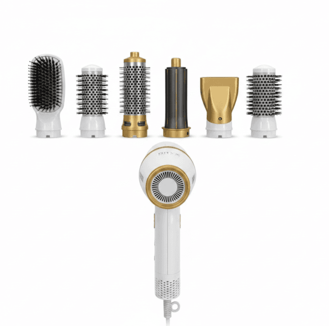 SET DE PELUQUERIA 5 EN 1 DESMONTABLE MULTIFUNCION