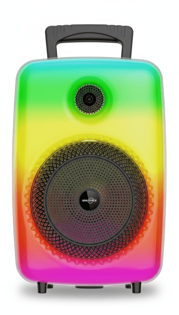 PARLANTE 8" GTS-1802 c/ microfono