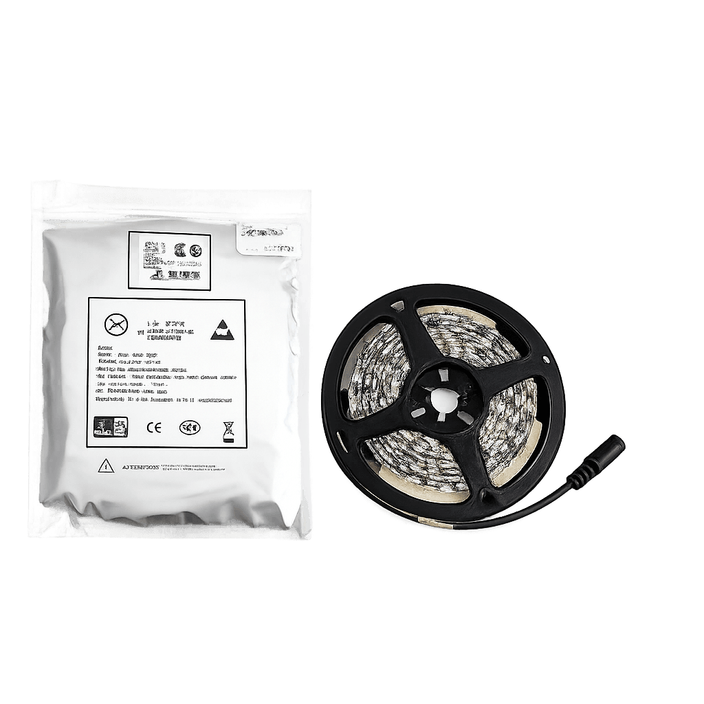 TIRA LED 5050 5MTS BLANCO CALIDO INTERIOR