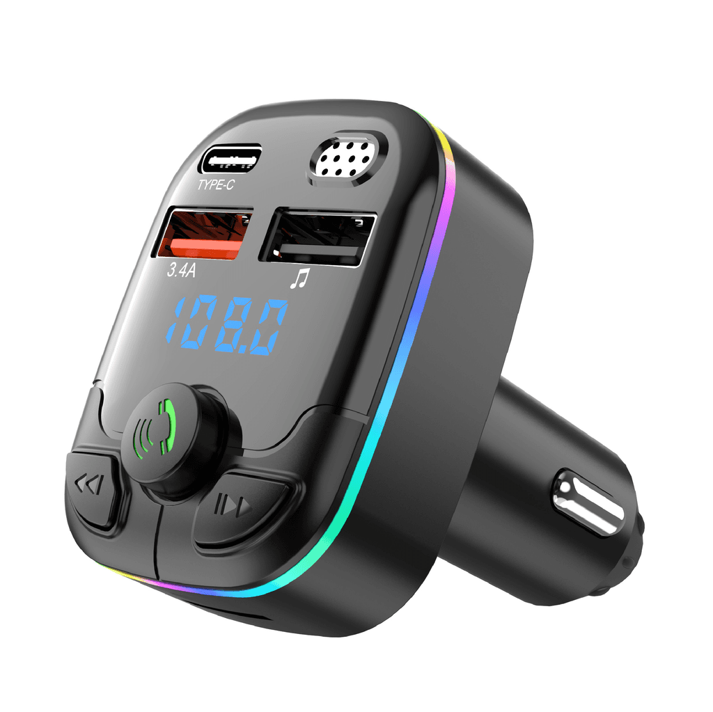 REPRODUCTOR INALÁMBRICO BLUETOOTH PARA AUTO RGB