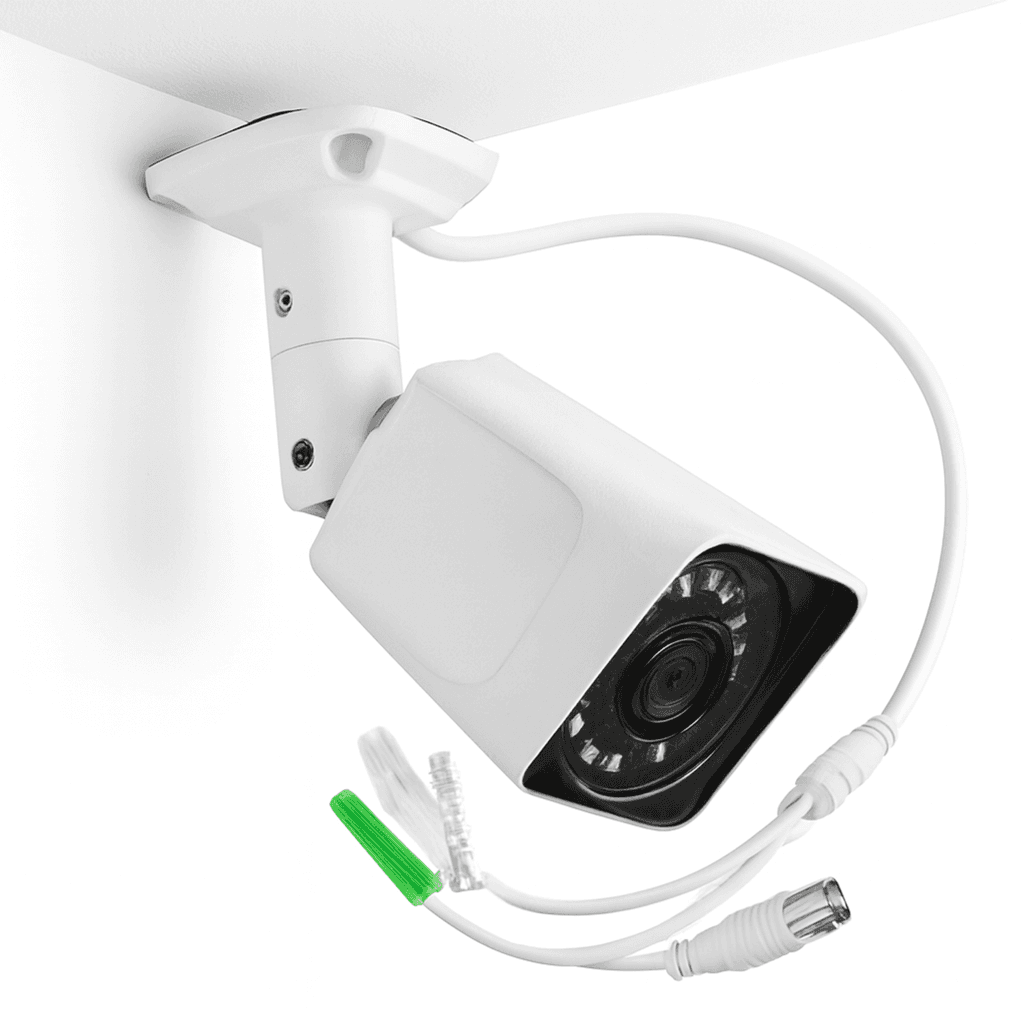 Cámara Seguridad Articulada de Pared Techo