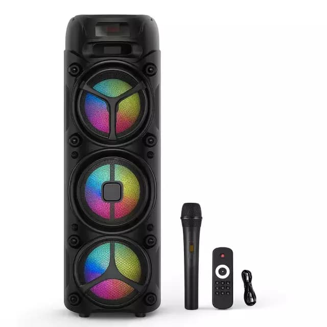 PARLANTE BLUETOOTH 38" CON MICROFONO