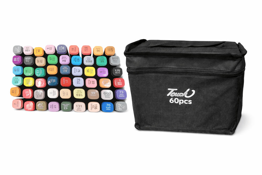 SET DE MARCADORES DE COLORES X 60PCS