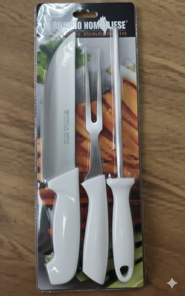 SET DE CUCHILLOS 3 PIEZAS