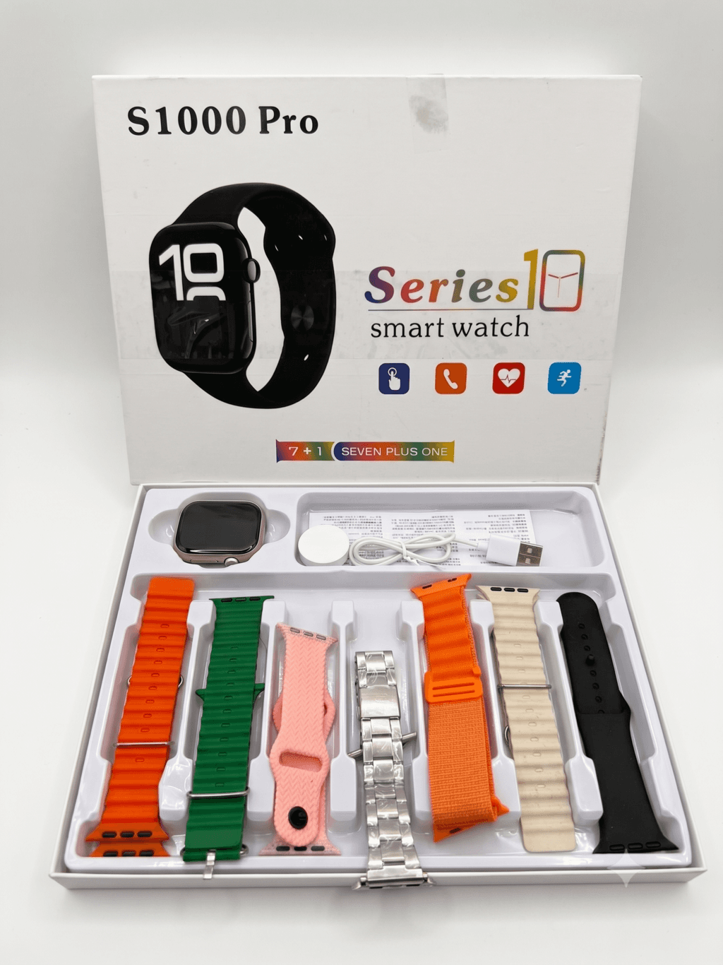 SMARTWATCH DE 7 MALLAS - S1000