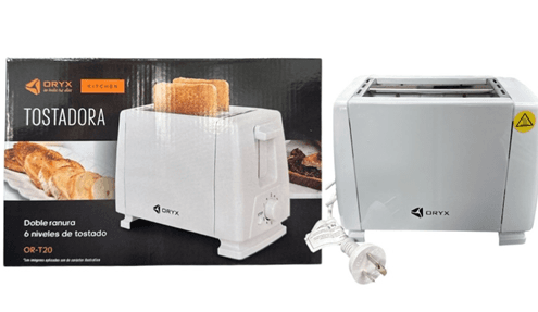 TOSTADORA DOBLE RANURA 6 NIVELES DE TOSTADO EYECCION AUTOMATICA