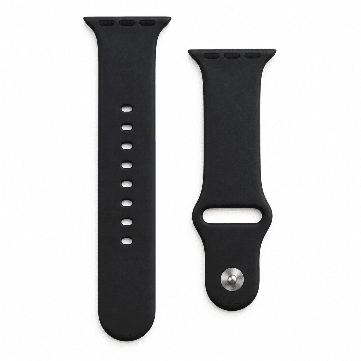 Malla de Silicona Negra para Smartwatch W26, HW22 y T-500