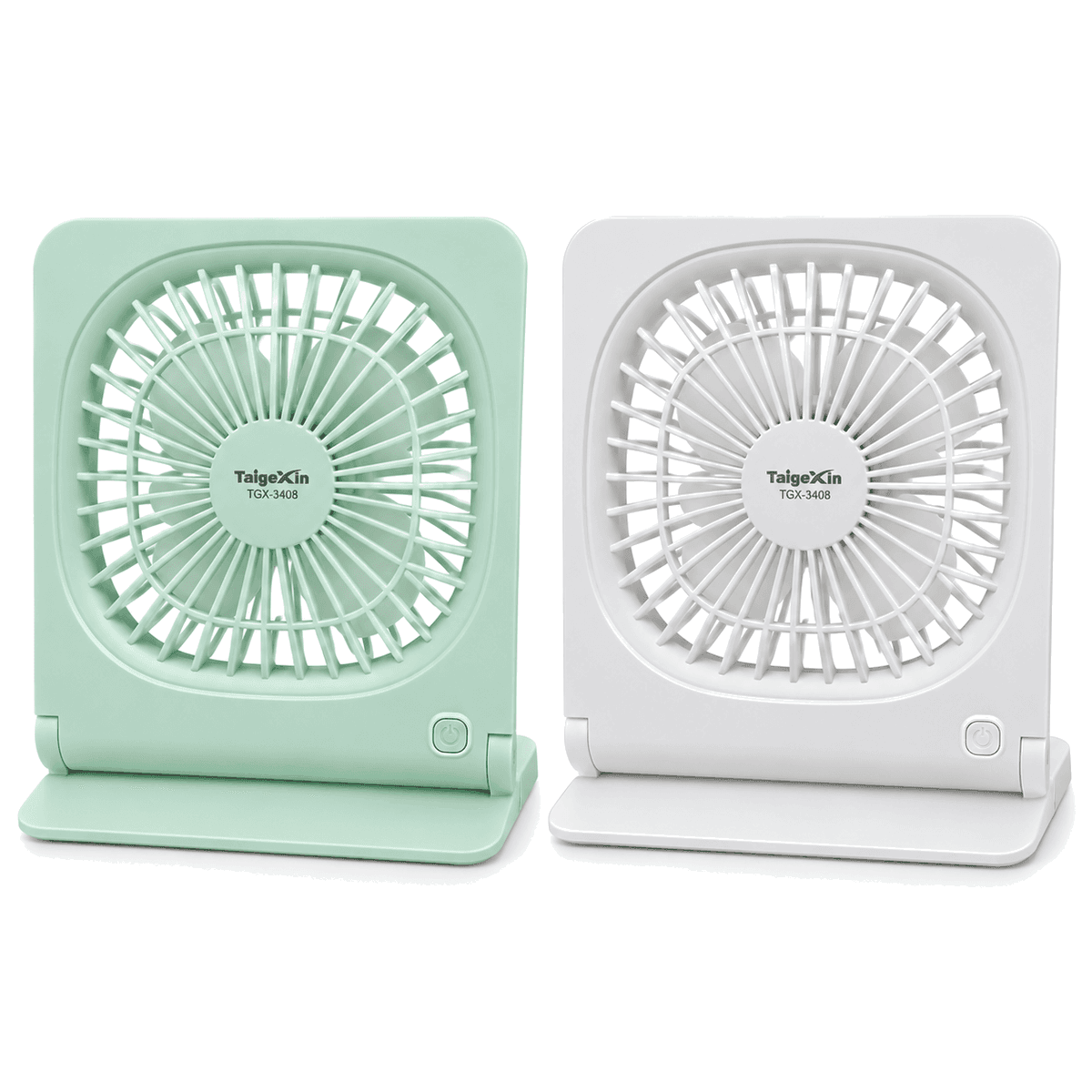 Ventilador USB Portátil TGX-3408 de 3 Velocidades – 2 Colores
