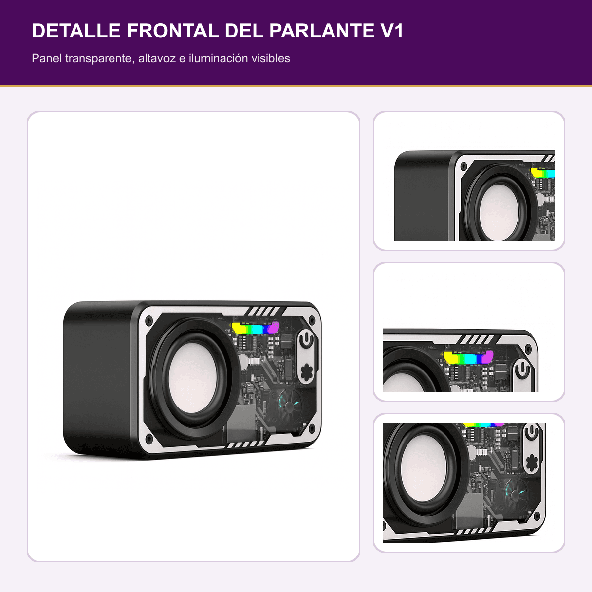 Parlante V1 Negro