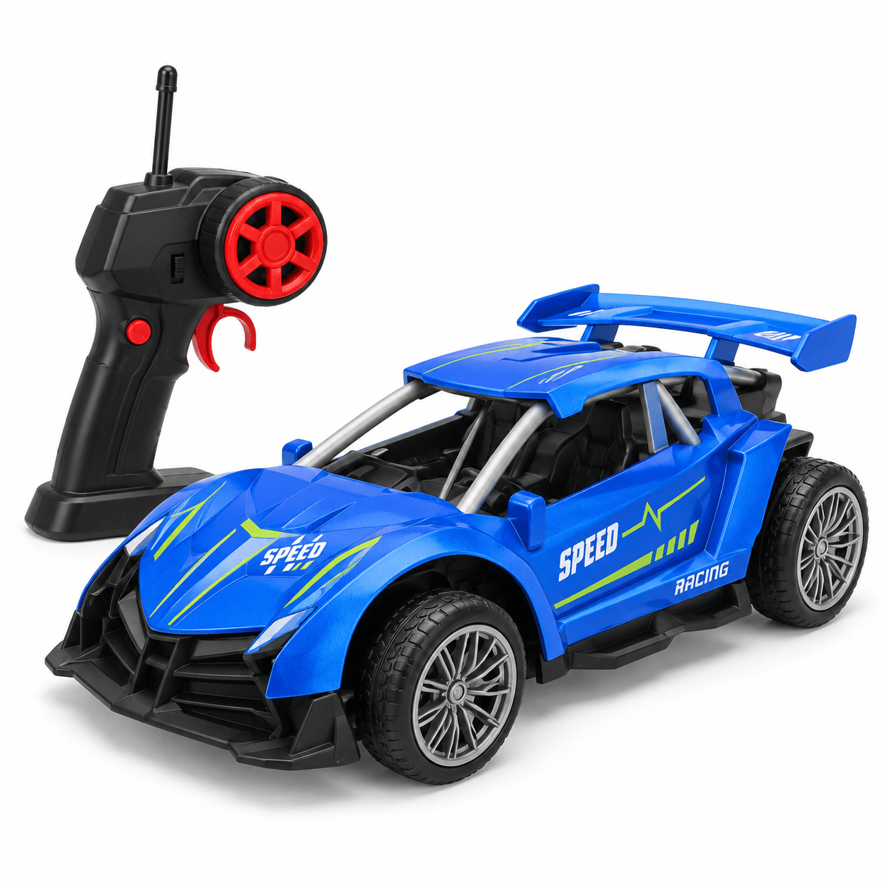 Auto Spray Car a Control Remoto 27 MHz Azul LT JY-25-080