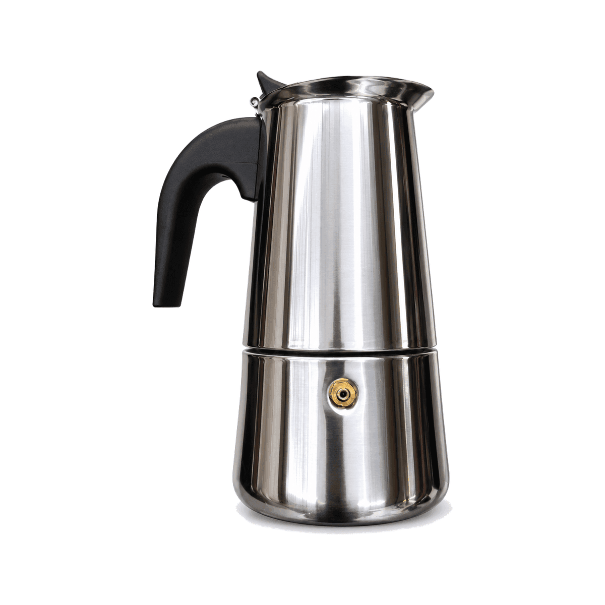 Cafetera Italiana de Acero Inoxidable para 4 Tazas