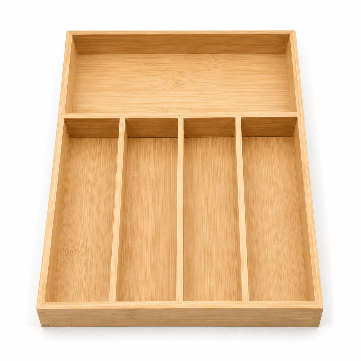 Organizador de Cubiertos de Madera