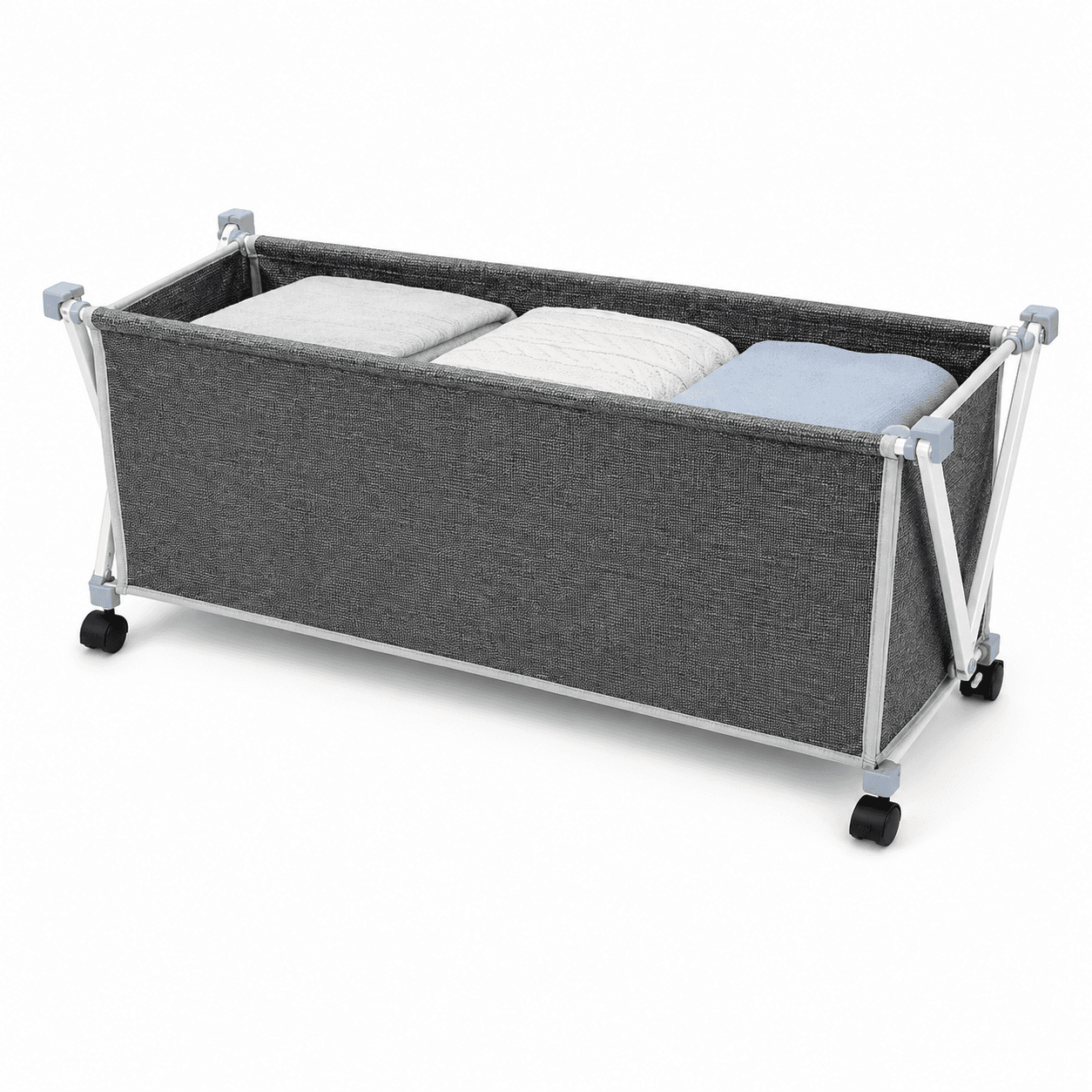 Cesto Organizador con Ruedas 66 x 31 cm