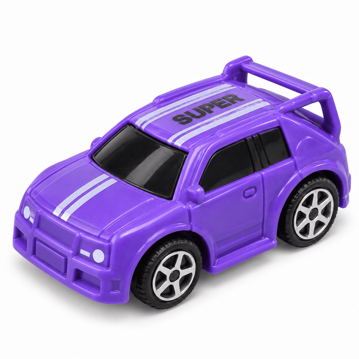 Autito Mini Deportivo Violeta con Alerón
