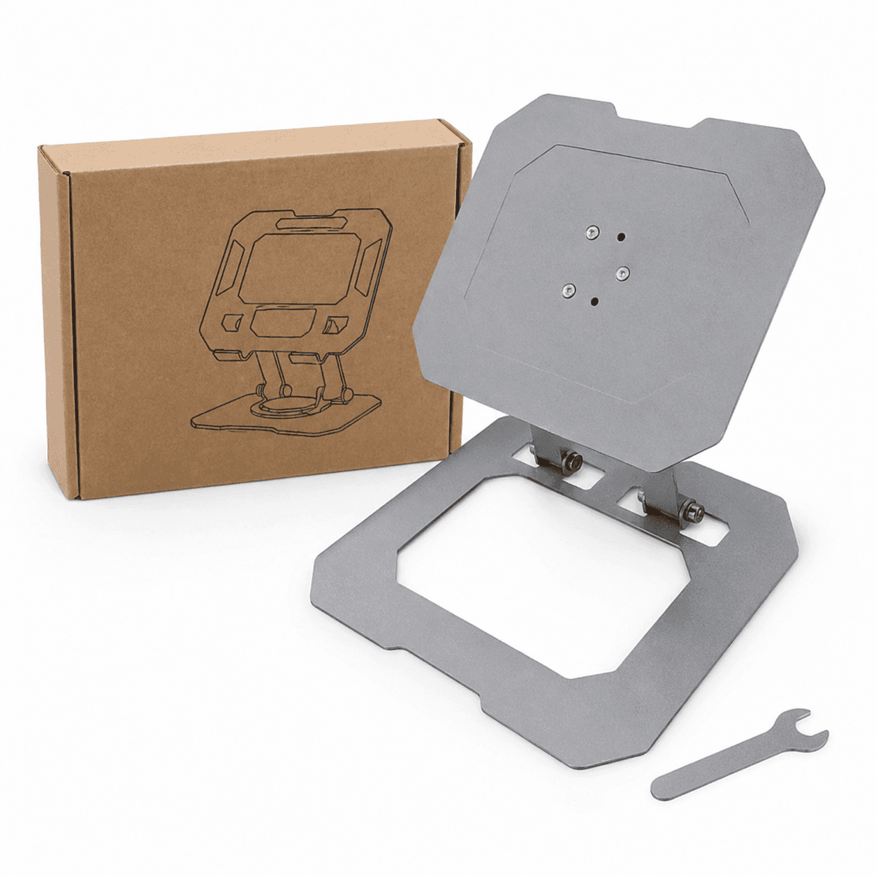 Soporte Metálico de Aluminio para Celular, Tablet y Notebook