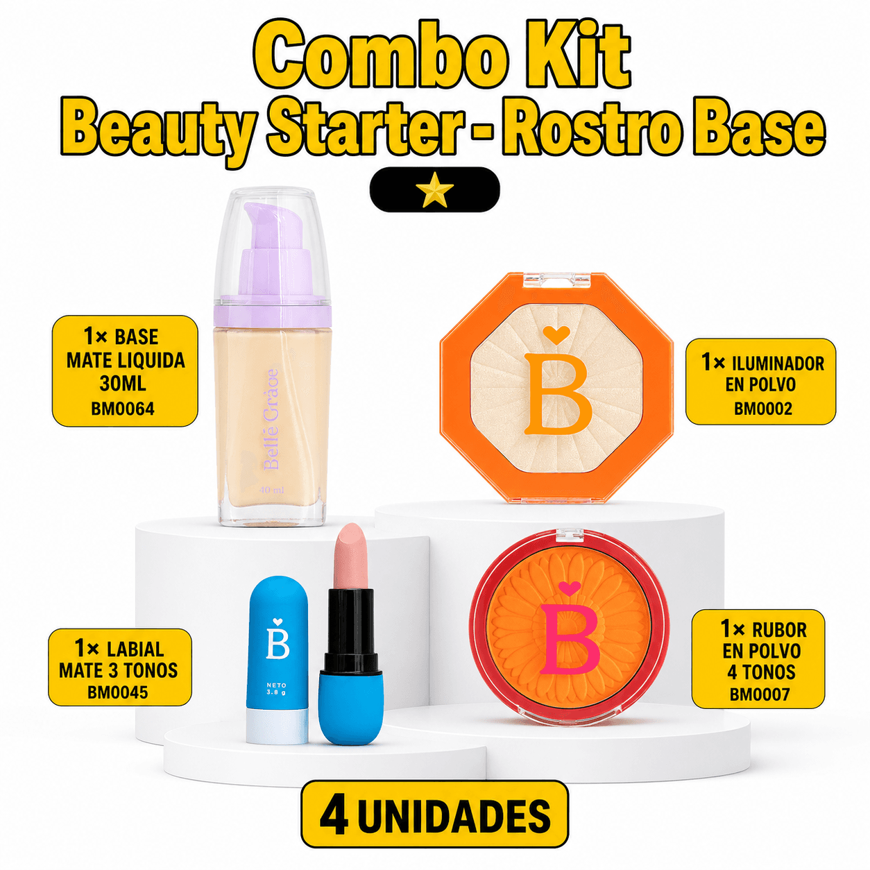 Kit Beauty Starter - Rostro Base