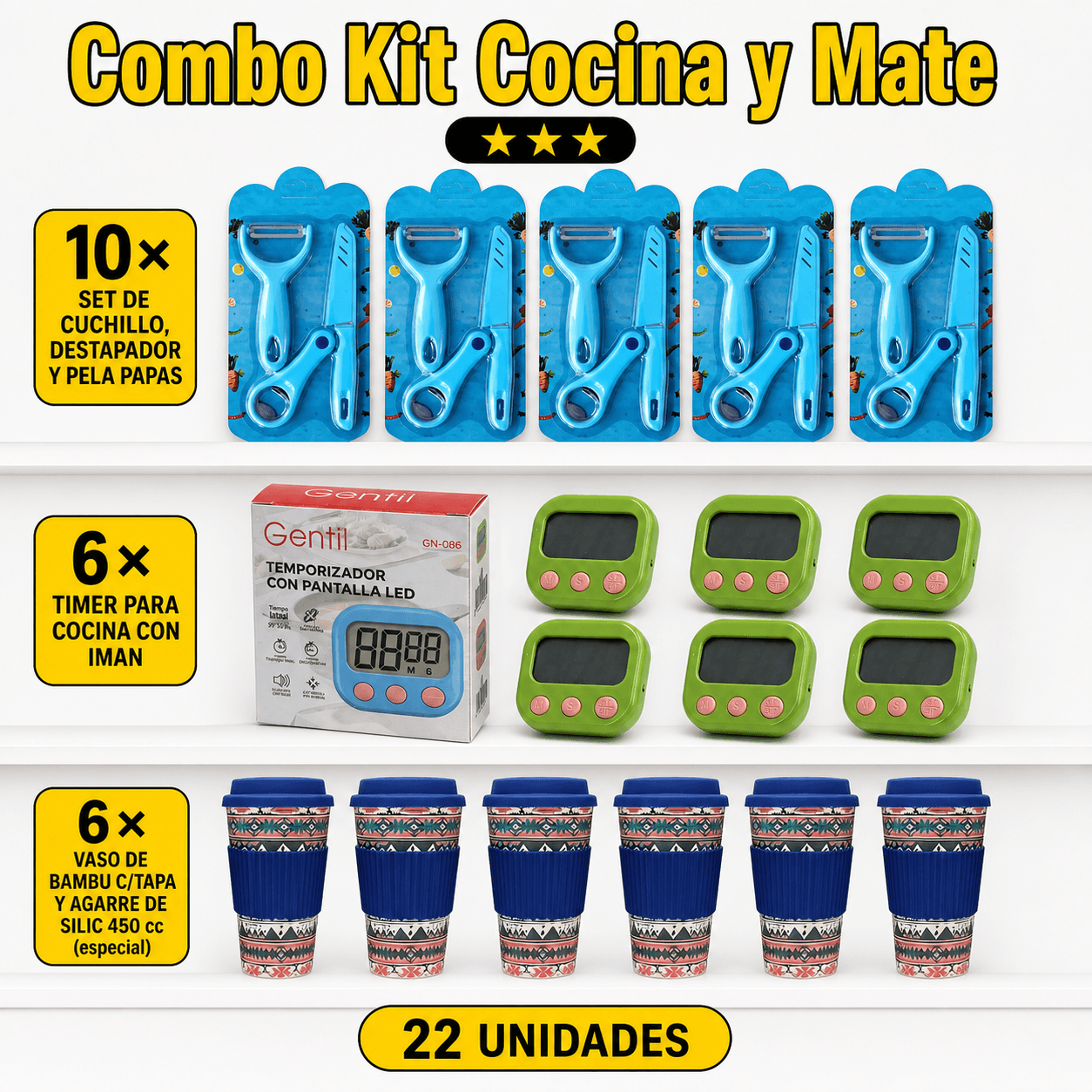 Kit Cocina y Mate